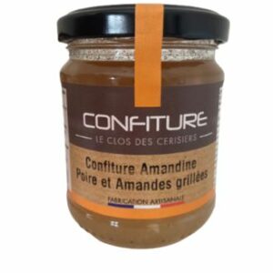 Amandine – Confiture Extra de poire aux Amandes Grillées
