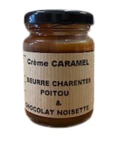 Crème caramel au Chocolat Noisette et beurre salé AOP Charentes Poitou – 100g