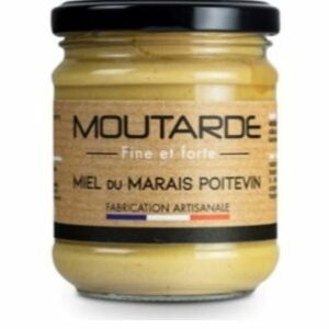 Moutarde fine et forte au miel du marais Poitevin – 90g