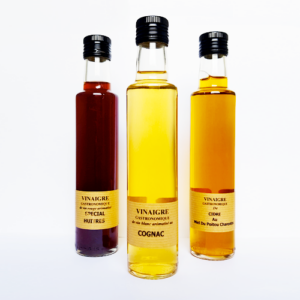 Vinaigre de cognac - La Moutarderie confiserie de Nouvelle-Aquitaine